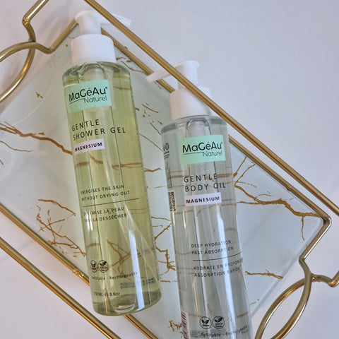 Natural Shower Gel & Body Oil Set