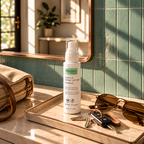 Magnesium Handlotion für trockene & empfindliche Haut