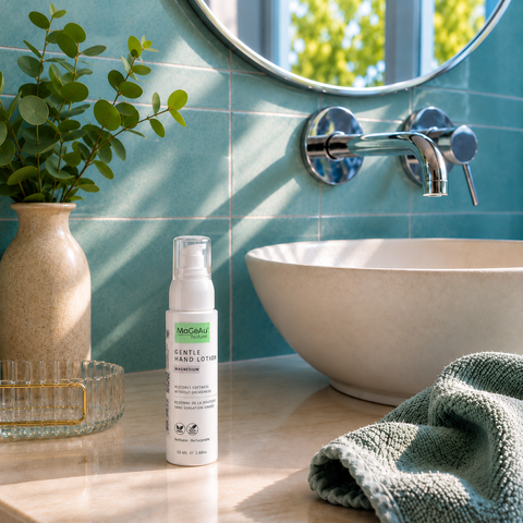 Magnesium Handlotion für trockene & empfindliche Haut