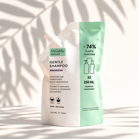 Magnesium Shampoo Nachfüllpackung – 500ml