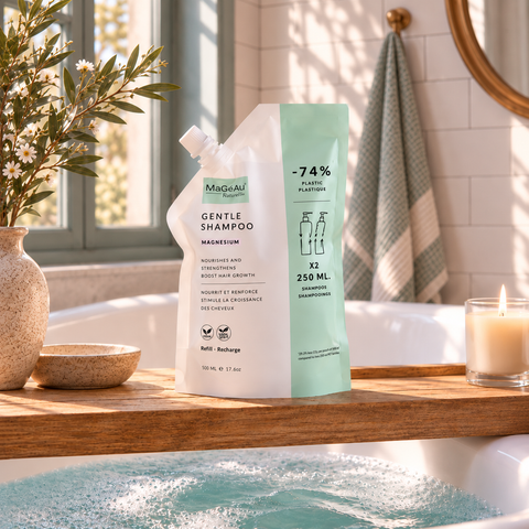 Magnesium Shampoo Nachfüllpackung – 500ml
