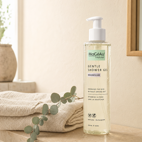 Gel Douche au Magnésium pour Peau Sèche & Sensible