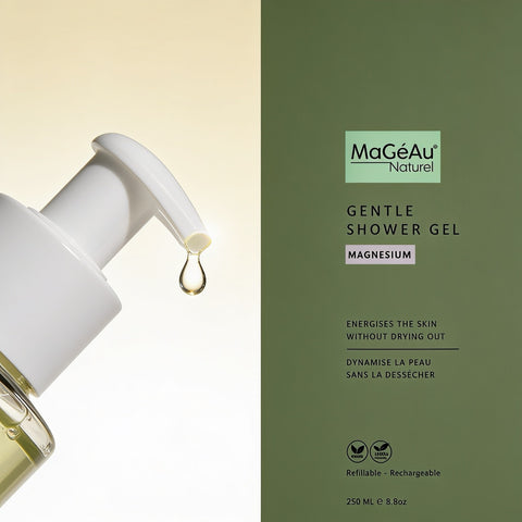 Gel Douche au Magnésium pour Peau Sèche & Sensible