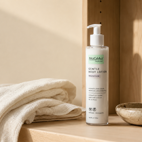 Lotion Corporelle au Magnésium pour Peau Sèche & Sensible